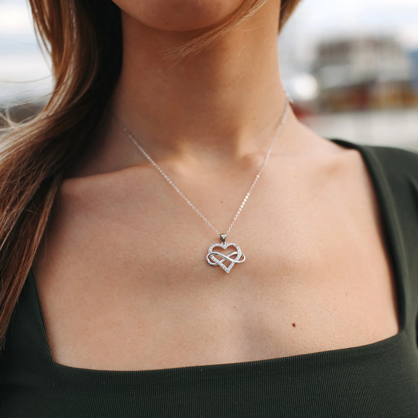 Eeuwige Liefde Ketting: Hart & Oneindigheid Symbool – Het Perfecte Geschenk