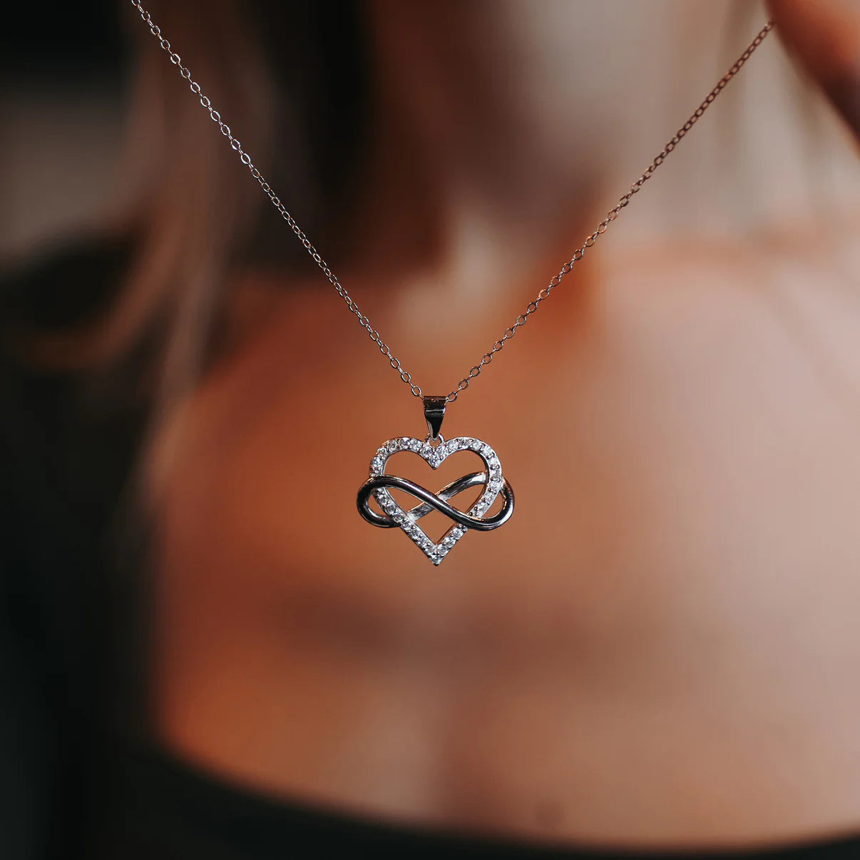 Eeuwige Liefde Ketting: Hart & Oneindigheid Symbool – Het Perfecte Geschenk