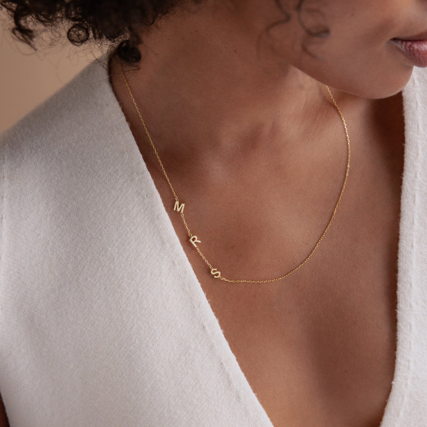 Persoonlijke Letter Ketting – Tijdloos & Sterk Roestvrij Staal