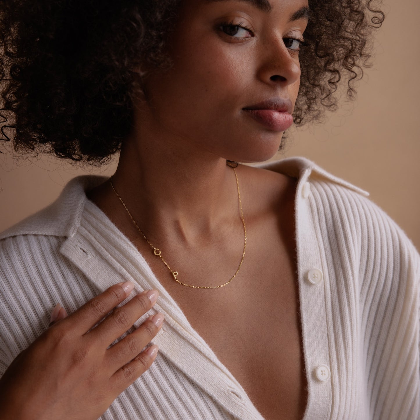 Persoonlijke Letter Ketting – Tijdloos & Sterk Roestvrij Staal