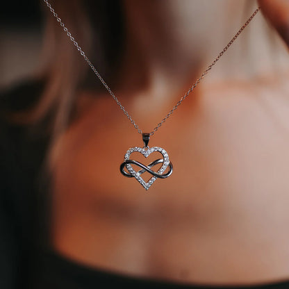 Eeuwige Liefde Ketting: Hart & Oneindigheid Symbool – Het Perfecte Geschenk